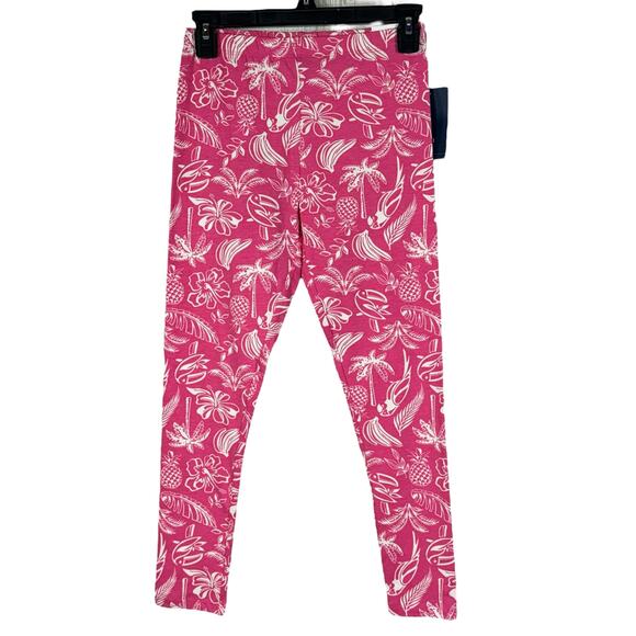 Crown & Ivy Lot of 3 Girls X-Large Pants Floral Stretch Elastic Waist Pull-On - Picture 8 of 13